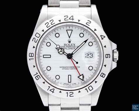 rolex explorer ii rail dial ref 16570|rolex explorer ii 16570 value.